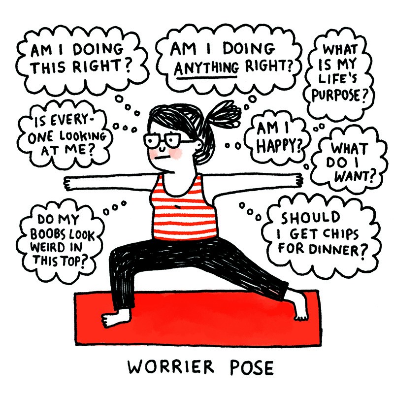 worrier-pose